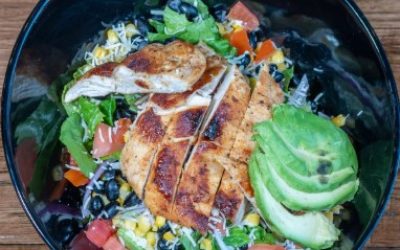 southem salad with grilled chicken